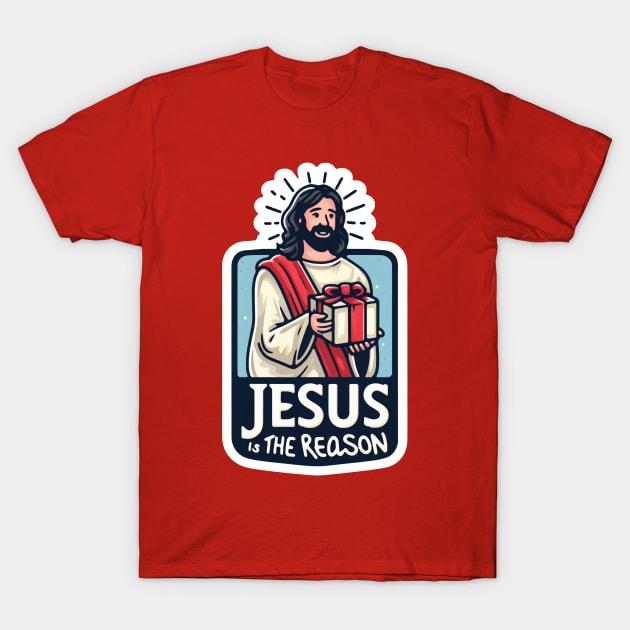 Jesus Is The Reason T-Shirt by Plushism